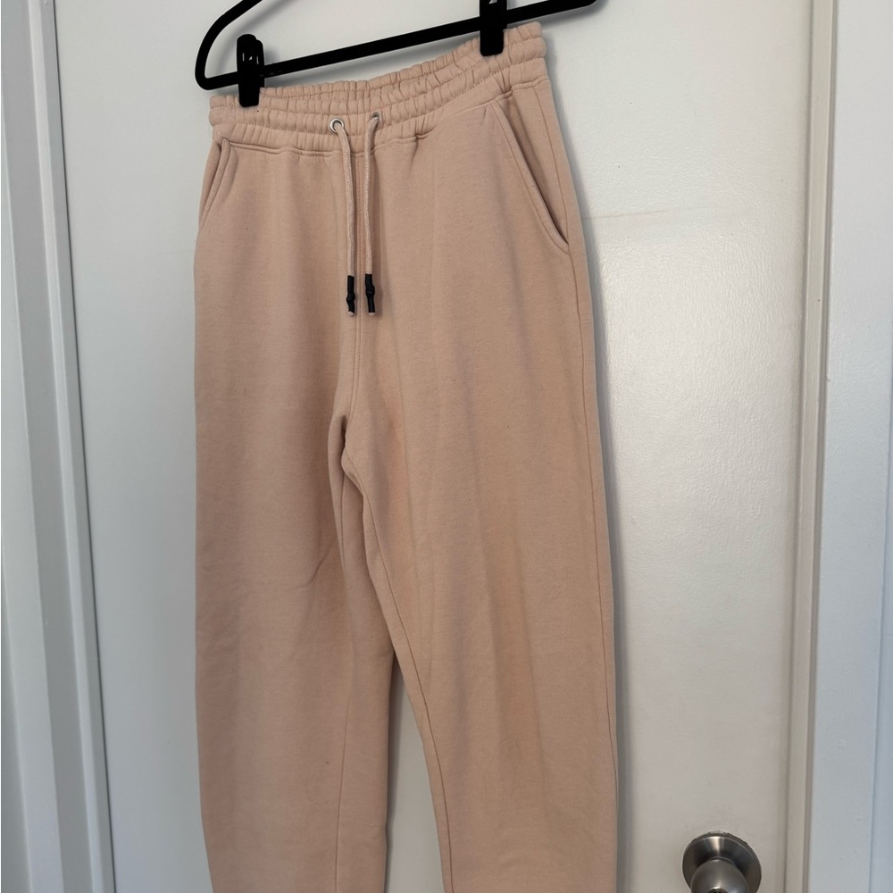 Beige/rose Jogger Sweatpants & jacket